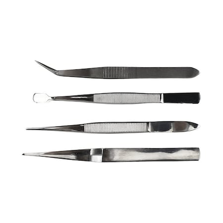 Excel Blades 4 Piece Tweezer Set 30416IND